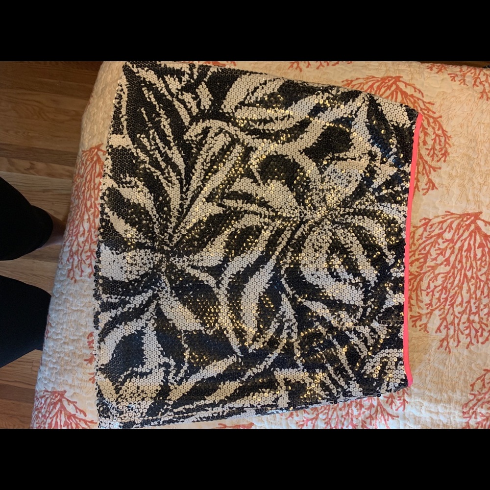 Lilly Pulitzer sequined miniskirt